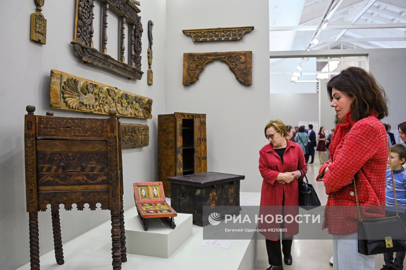 Открытие выставки "Коломенское. 100 шедевров русского искусства. Вне границы времен"