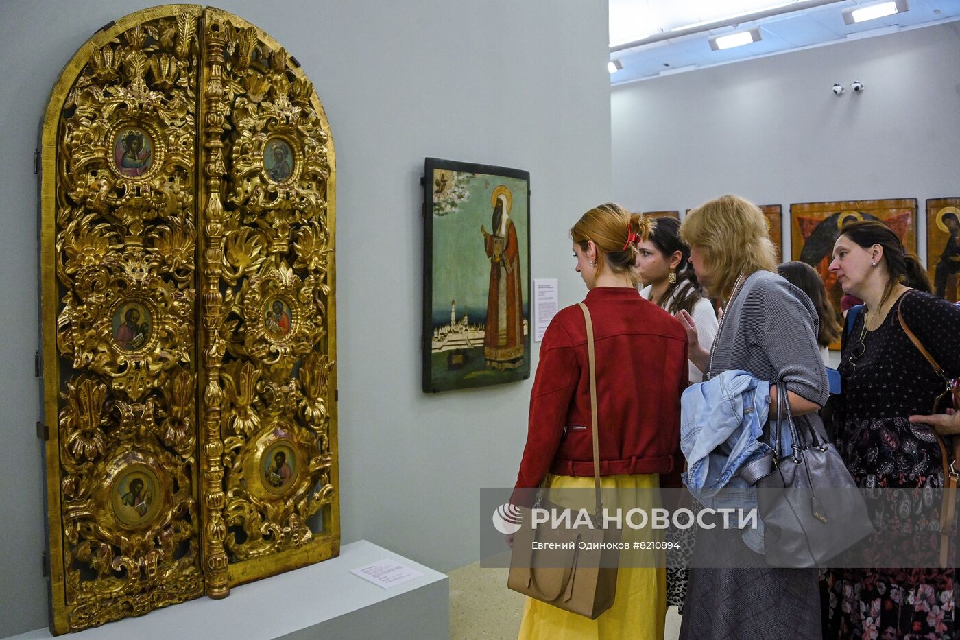 Открытие выставки "Коломенское. 100 шедевров русского искусства. Вне границы времен"