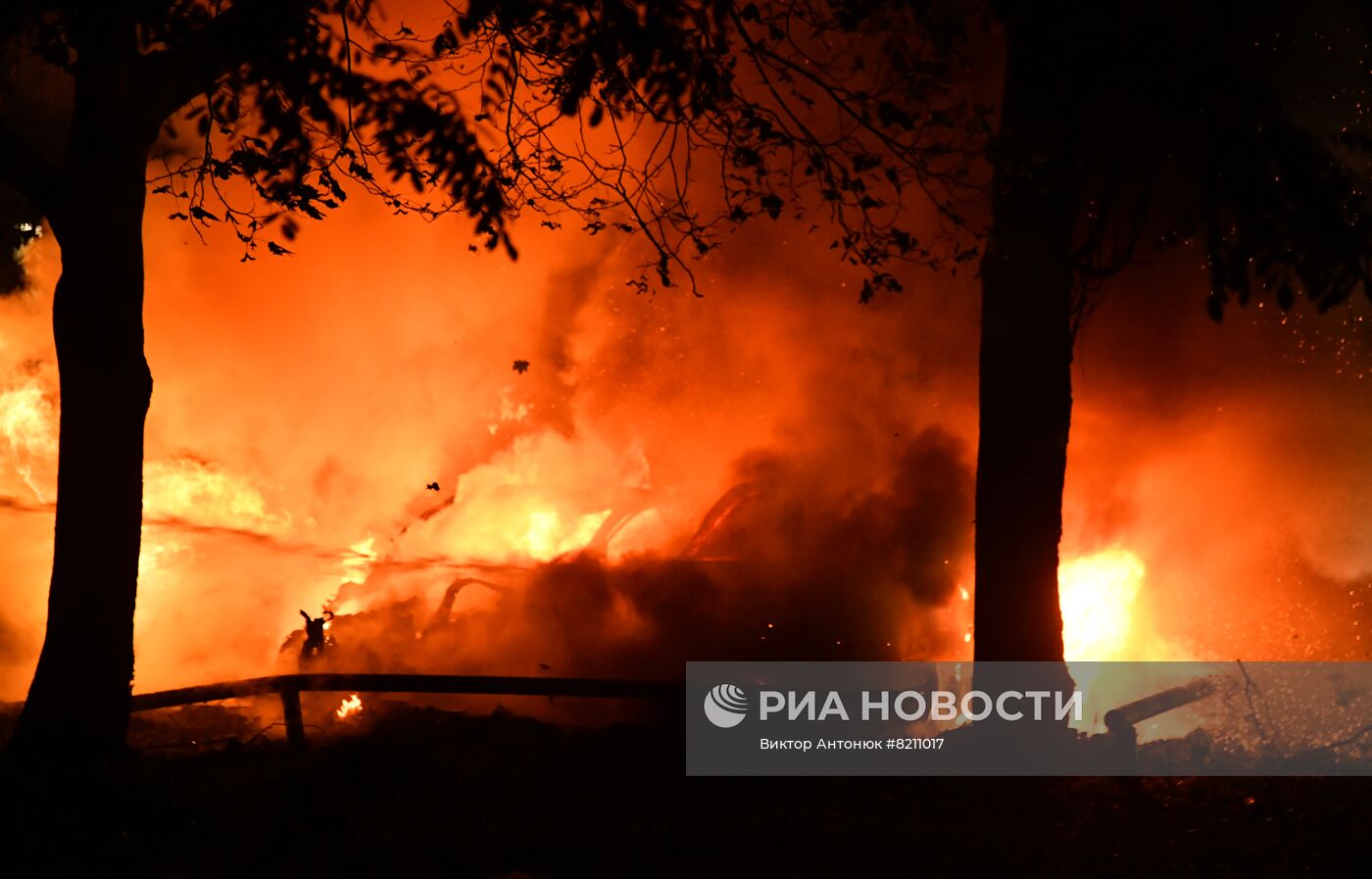 Последствия обстрела Донецка