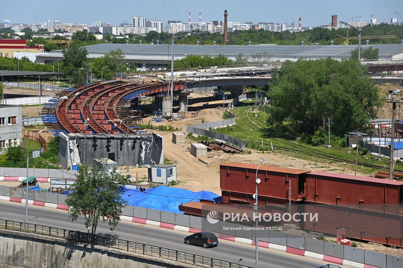 Строительство участка Юго-Восточной хорды