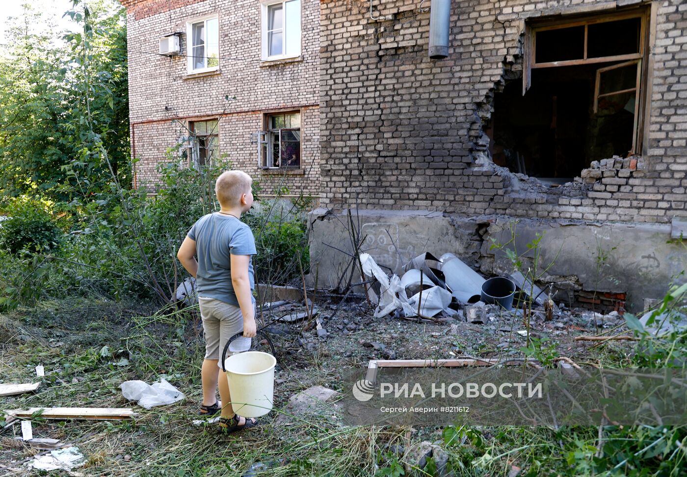 ВСУ обстреляли центр Донецка