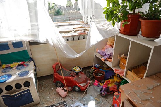 ВСУ обстреляли центр Донецка