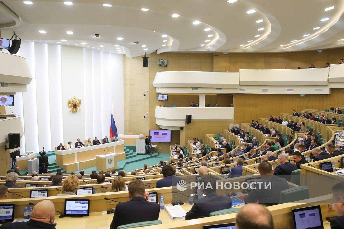 Заседание Совета Федерации РФ