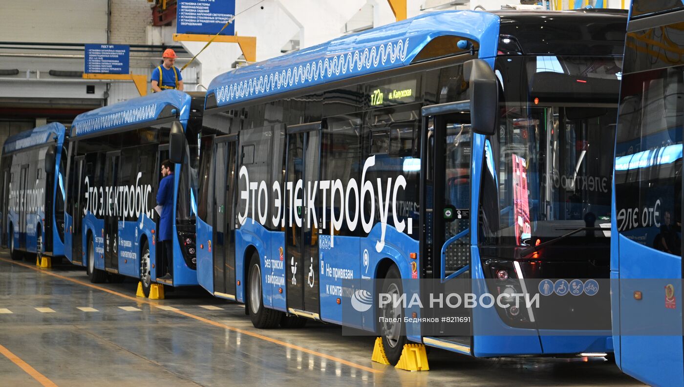 Презентация новых электробусов КамАЗ