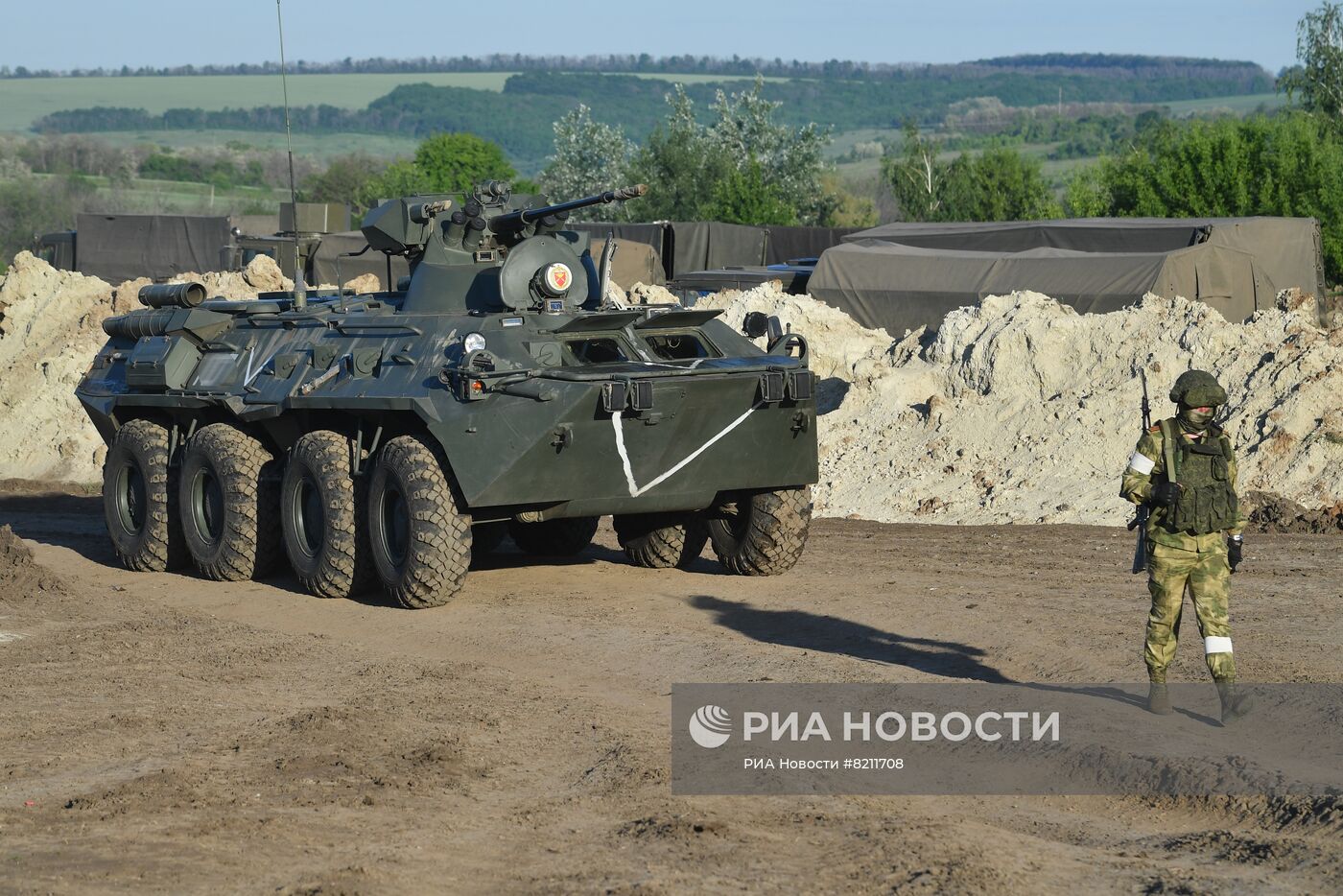 Отправка материально-технического обеспечения ВС РФ в зону специальной военной операции