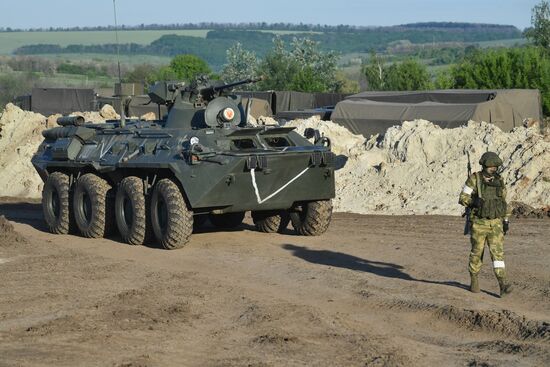 Отправка материально-технического обеспечения ВС РФ в зону специальной военной операции