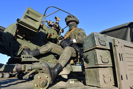 Отправка материально-технического обеспечения ВС РФ в зону специальной военной операции