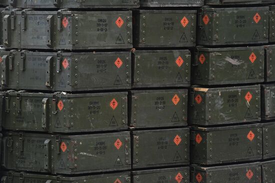 Отправка материально-технического обеспечения ВС РФ в зону специальной военной операции