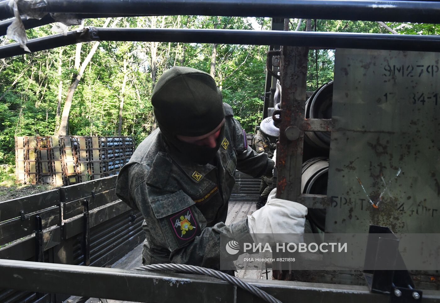 Отправка материально-технического обеспечения ВС РФ в зону специальной военной операции