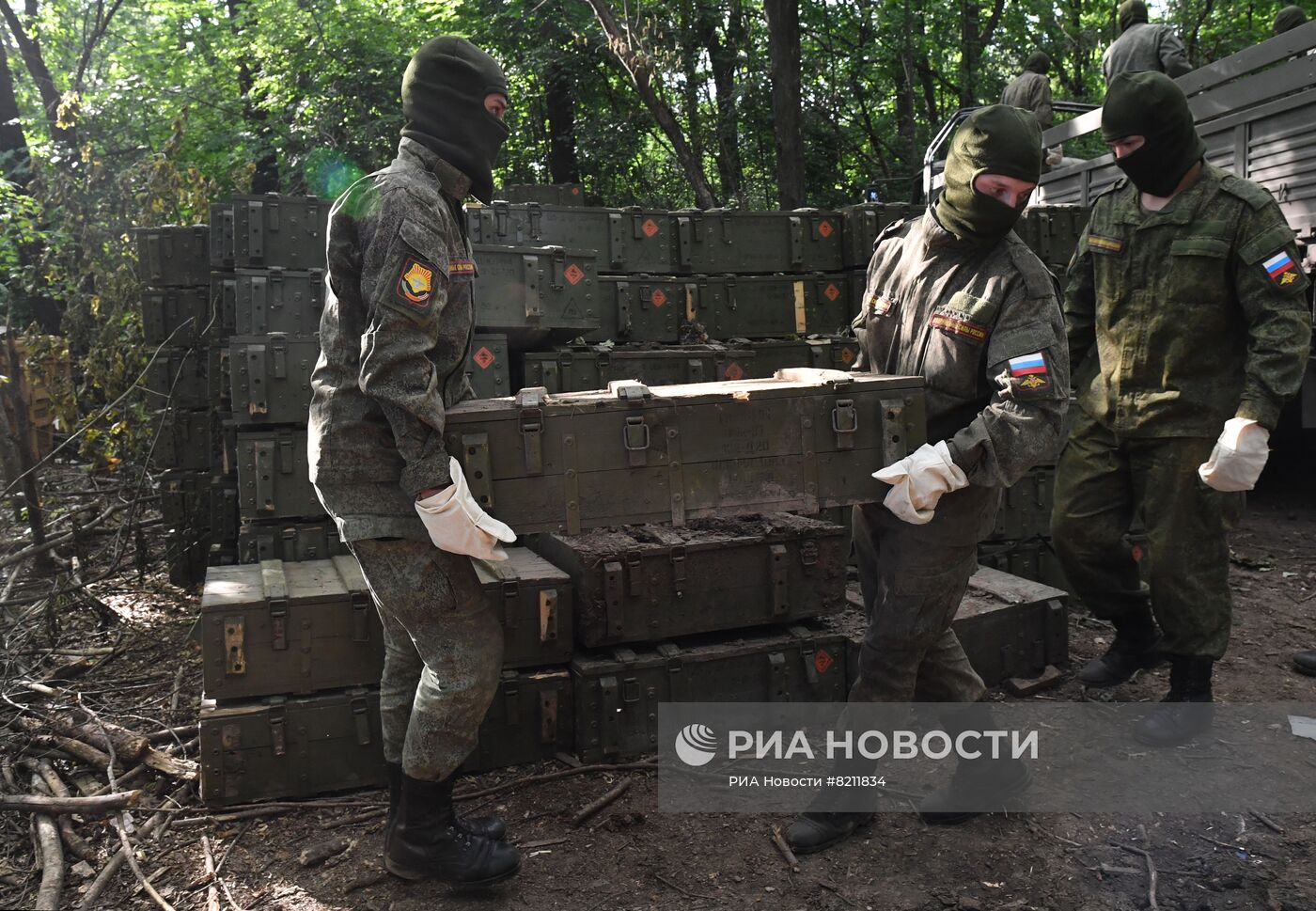 Отправка материально-технического обеспечения ВС РФ в зону специальной военной операции