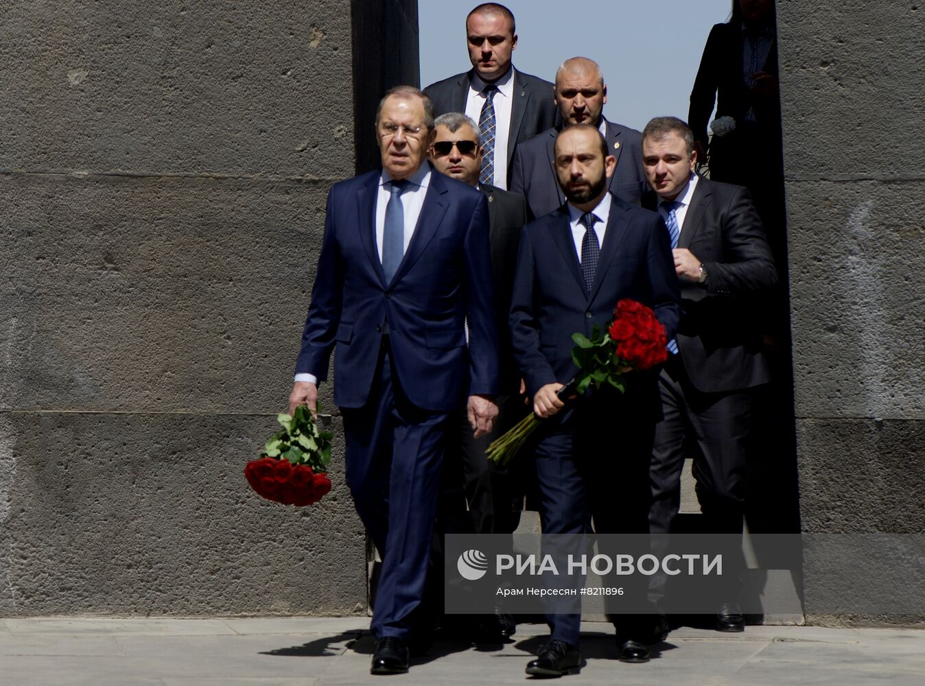 Визит главы МИД РФ С. Лаврова в Армению