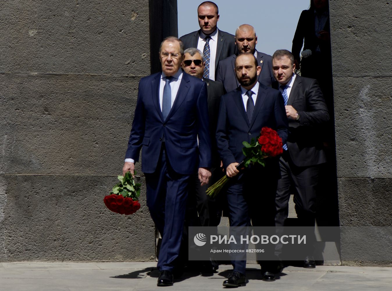 Визит главы МИД РФ С. Лаврова в Армению 