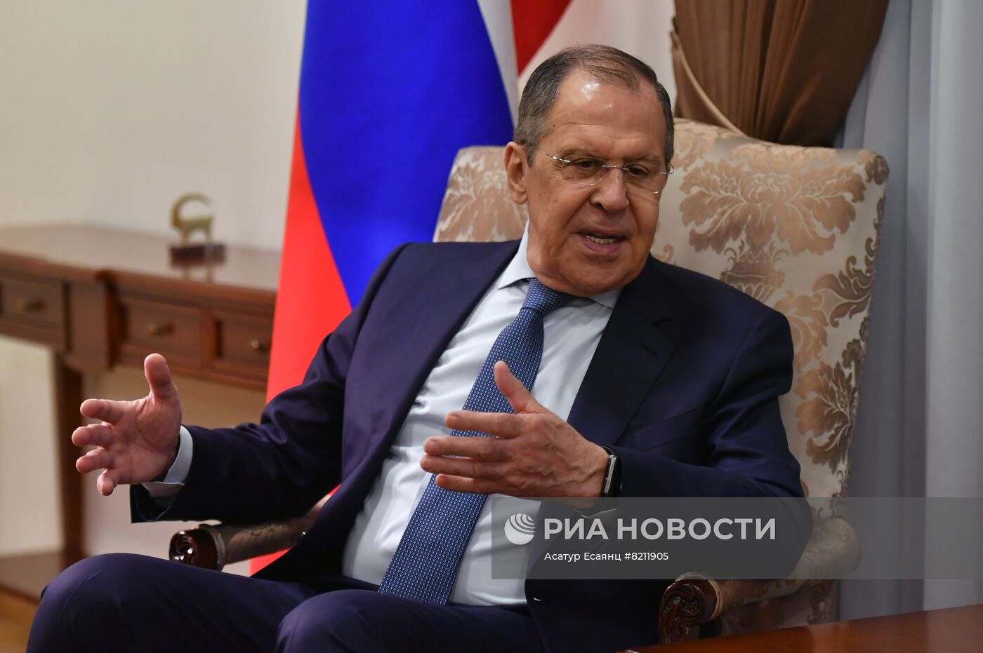 Визит главы МИД РФ С. Лаврова в Армению 