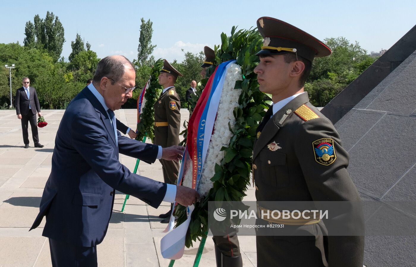 Визит главы МИД РФ С. Лаврова в Армению