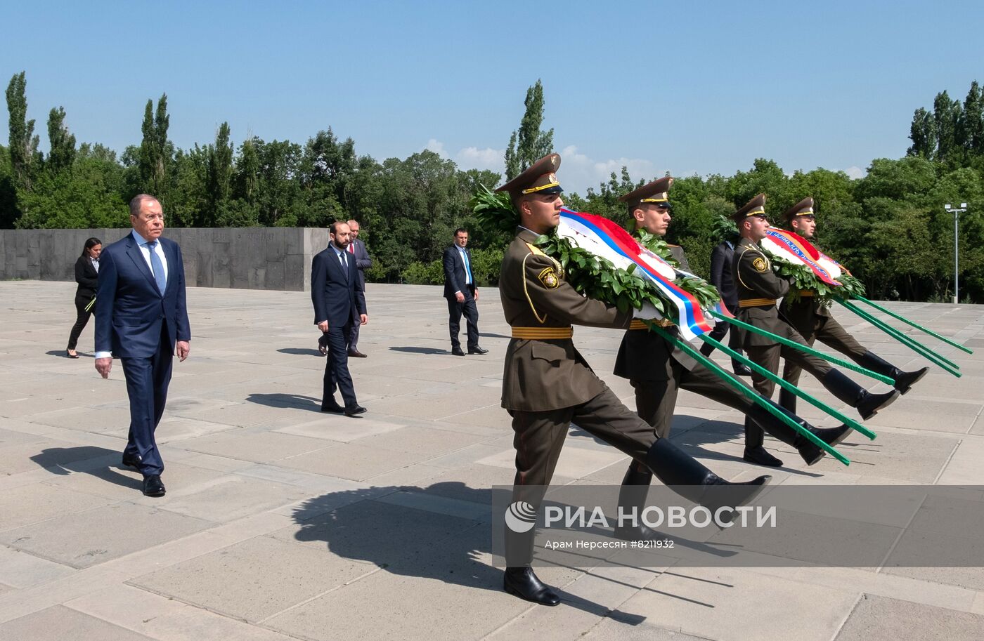 Визит главы МИД РФ С. Лаврова в Армению 