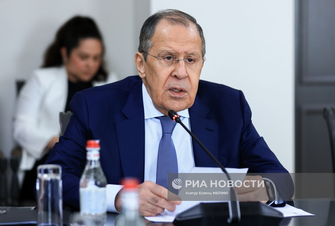 Визит главы МИД РФ С. Лаврова в Армению
