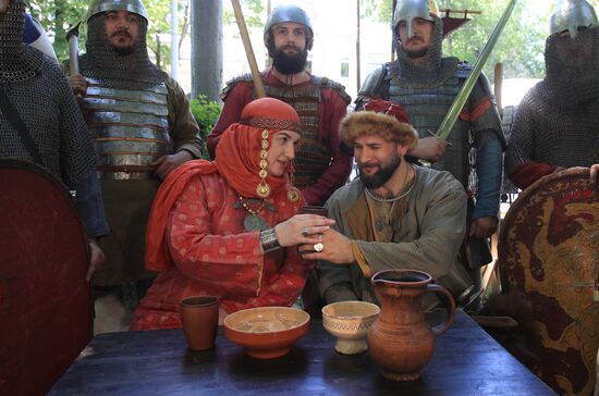 Открытие исторического фестиваля "Времена и эпохи"