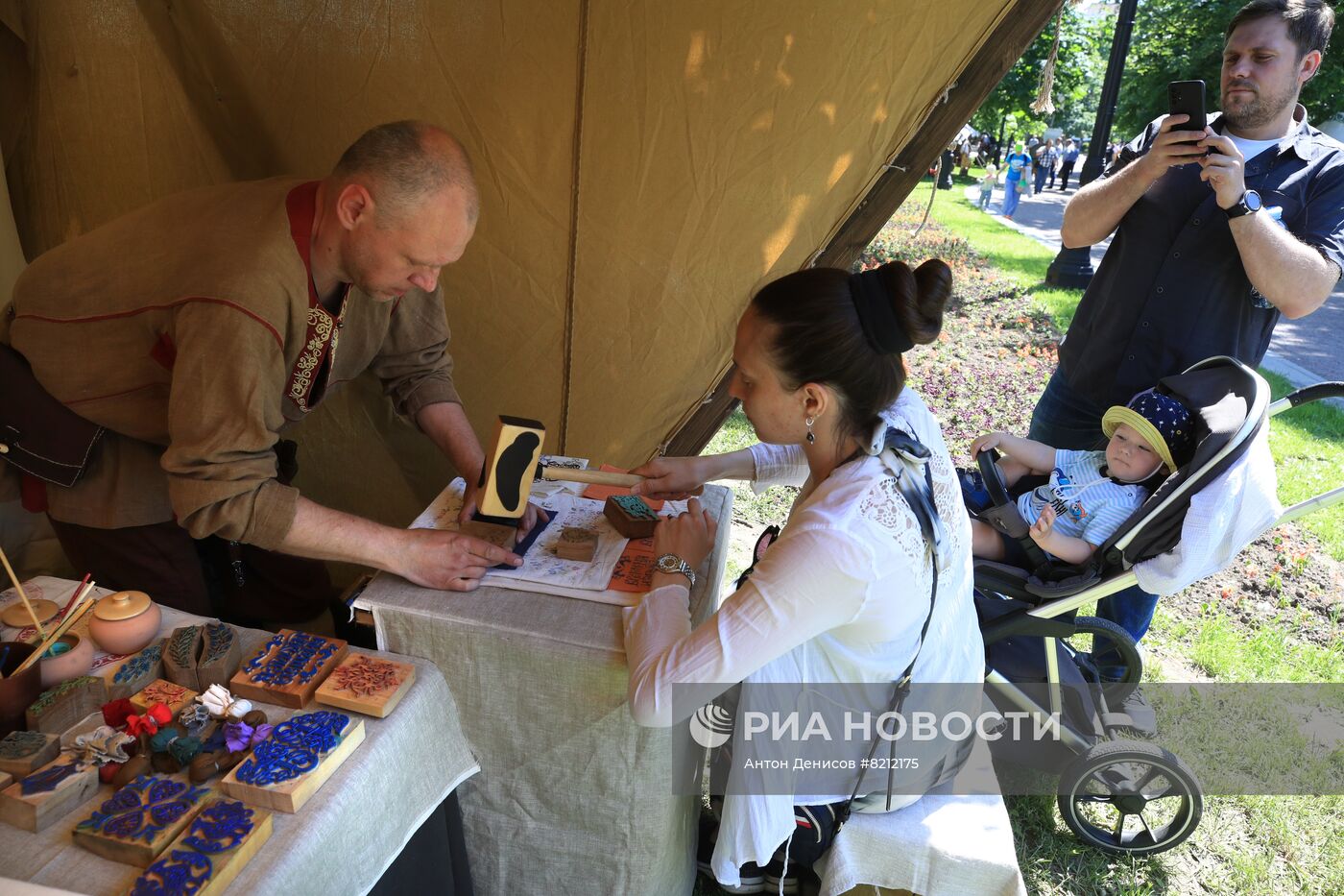 Открытие исторического фестиваля "Времена и эпохи"