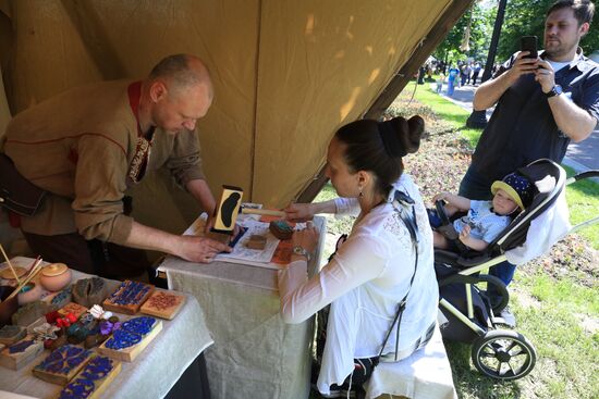 Открытие исторического фестиваля "Времена и эпохи"