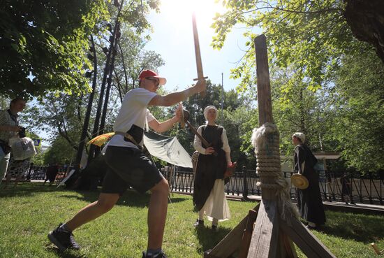 Открытие исторического фестиваля "Времена и эпохи"