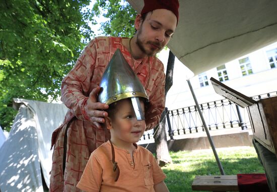 Открытие исторического фестиваля "Времена и эпохи"