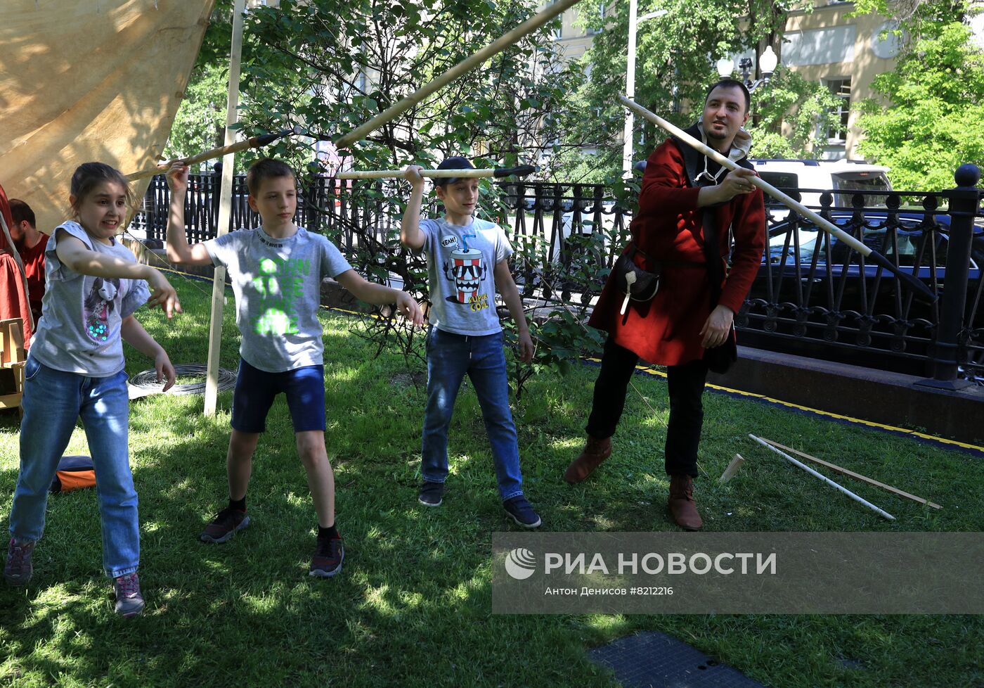 Открытие исторического фестиваля "Времена и эпохи"