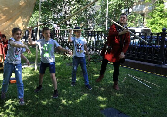 Открытие исторического фестиваля "Времена и эпохи"