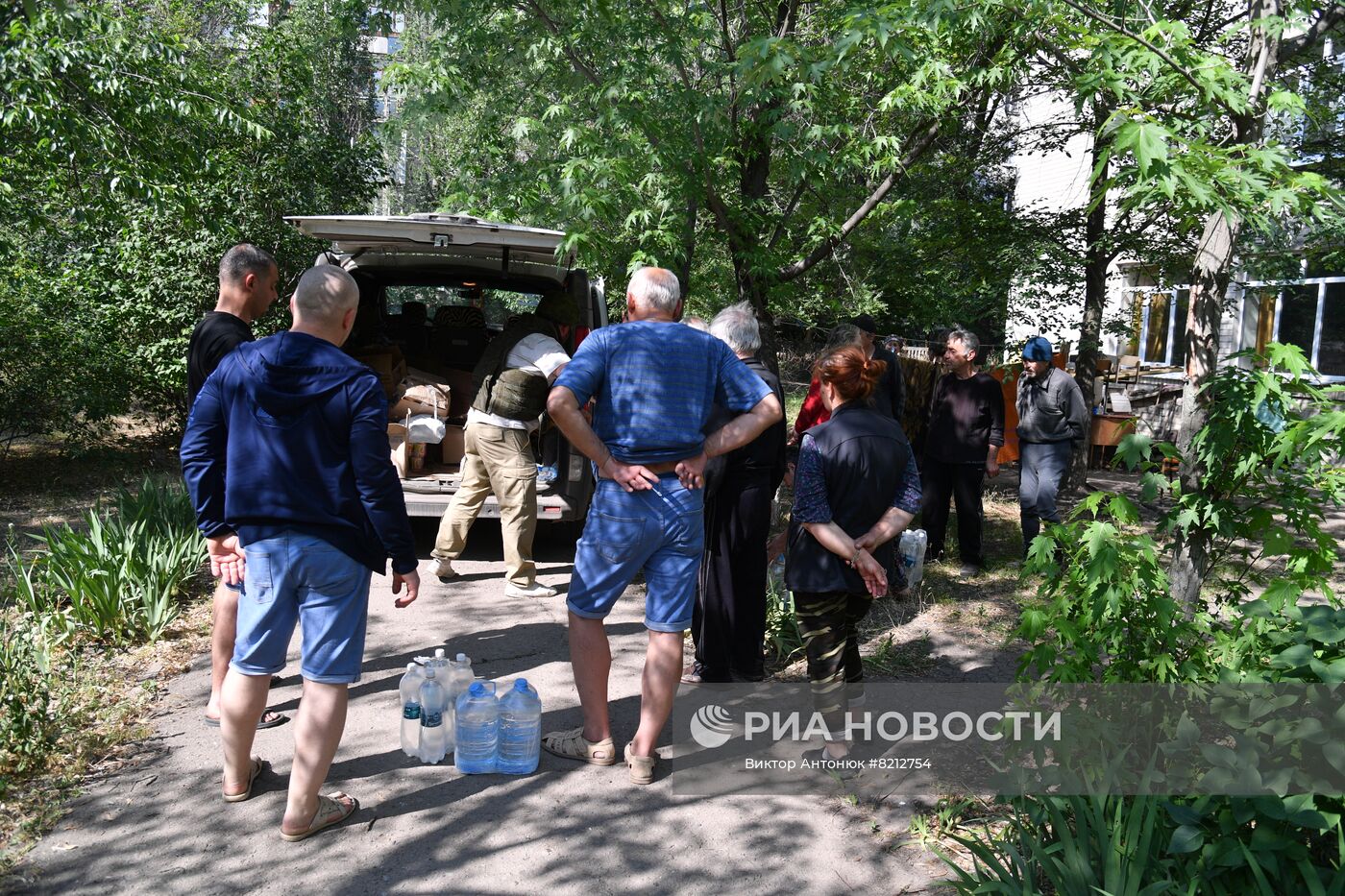 Жизнь в городе Северодонецке в ЛНР