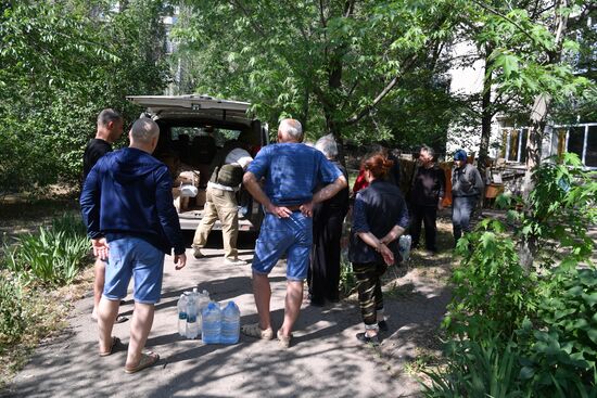 Жизнь в городе Северодонецке в ЛНР