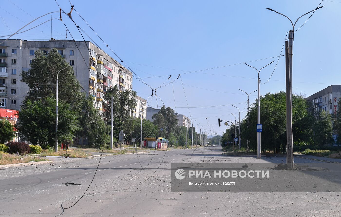 Жизнь в городе Северодонецке в ЛНР