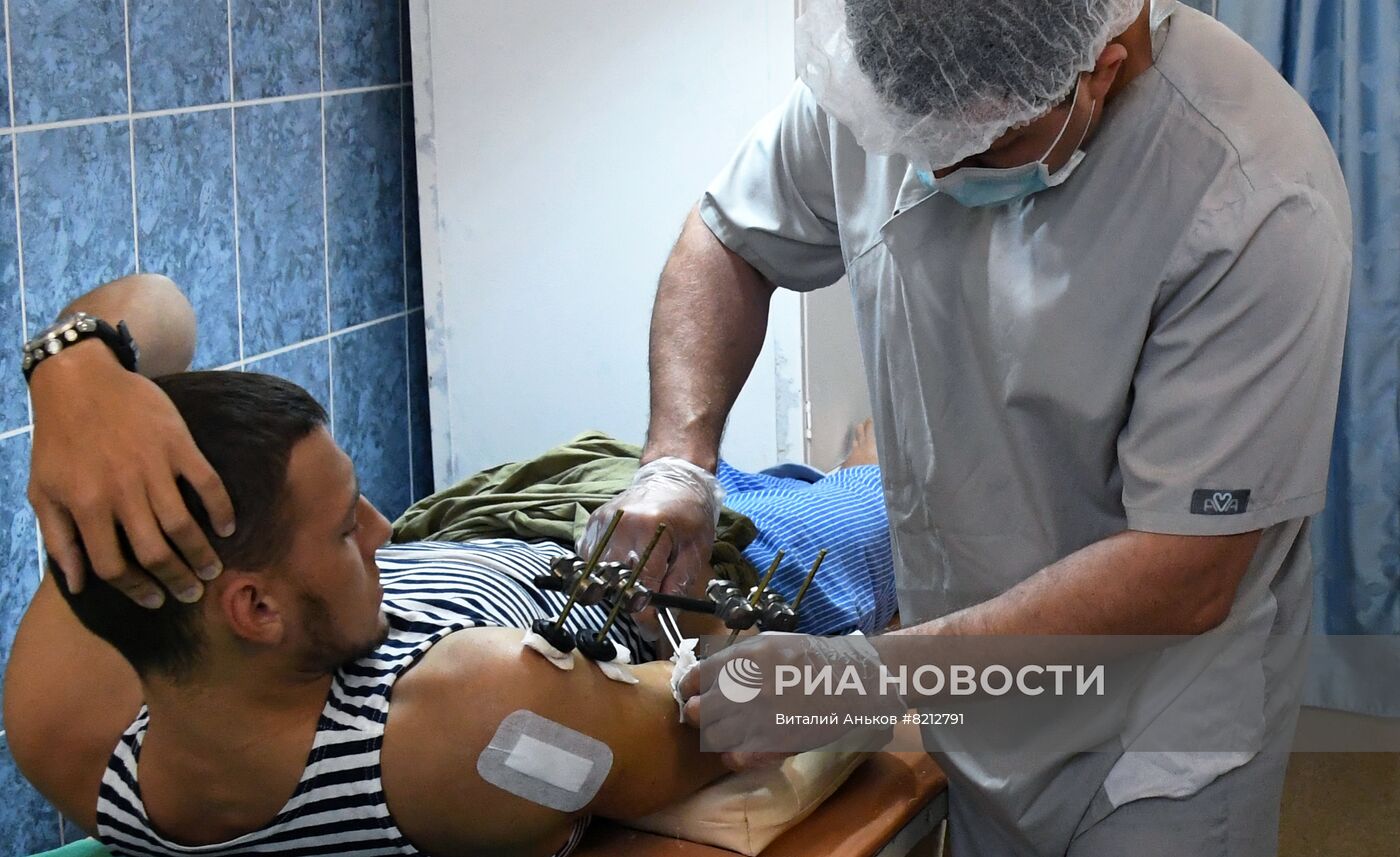 Работа военно-морского госпиталя Тихоокеанского флота во Владивостоке