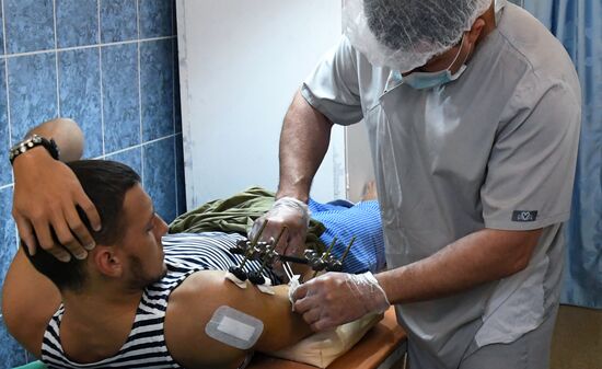 Работа военно-морского госпиталя Тихоокеанского флота во Владивостоке