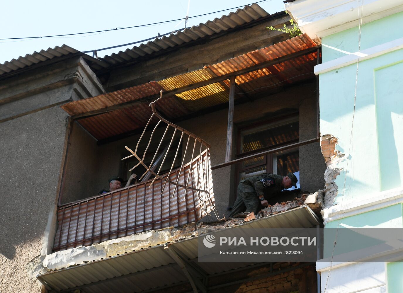 Украинские военные обстреляли центр Донецка