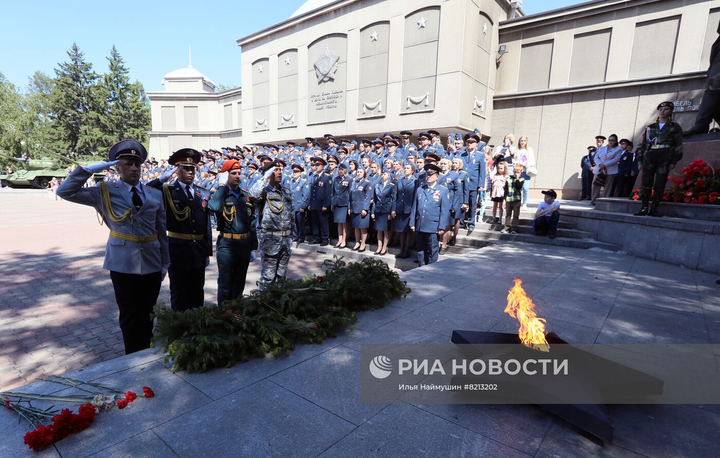 Церемония приведения к присяге сотрудников силовых ведомств в Красноярске