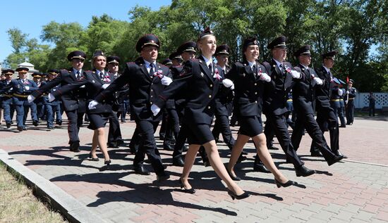 Церемония приведения к присяге сотрудников силовых ведомств в Красноярске