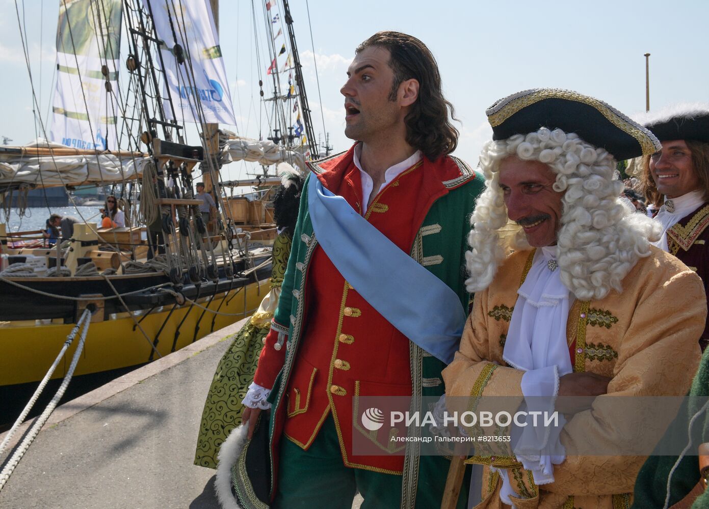 Реконструкция абордажной битвы в Санкт-Петербурге