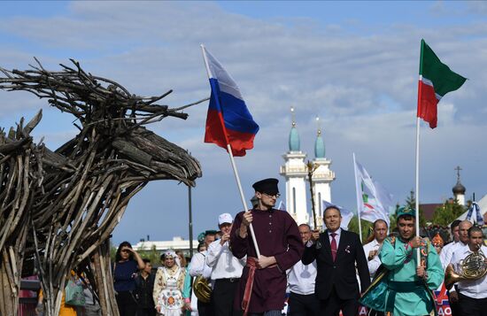Этнокультурный фестиваль "Национальное – актуальным" в Казани