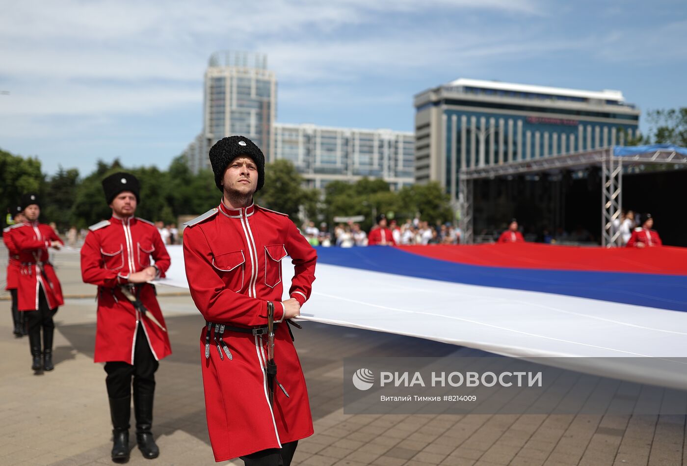 Празднование Дня России в регионах