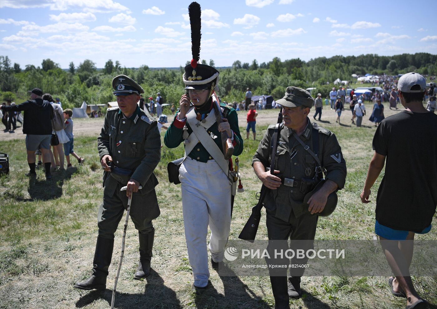 Военно-исторический фестиваль "Сибирский огонь-2022"