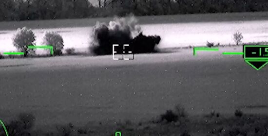 Ударные вертолеты Ка-52 уничтожили опорные пункты ВСУ