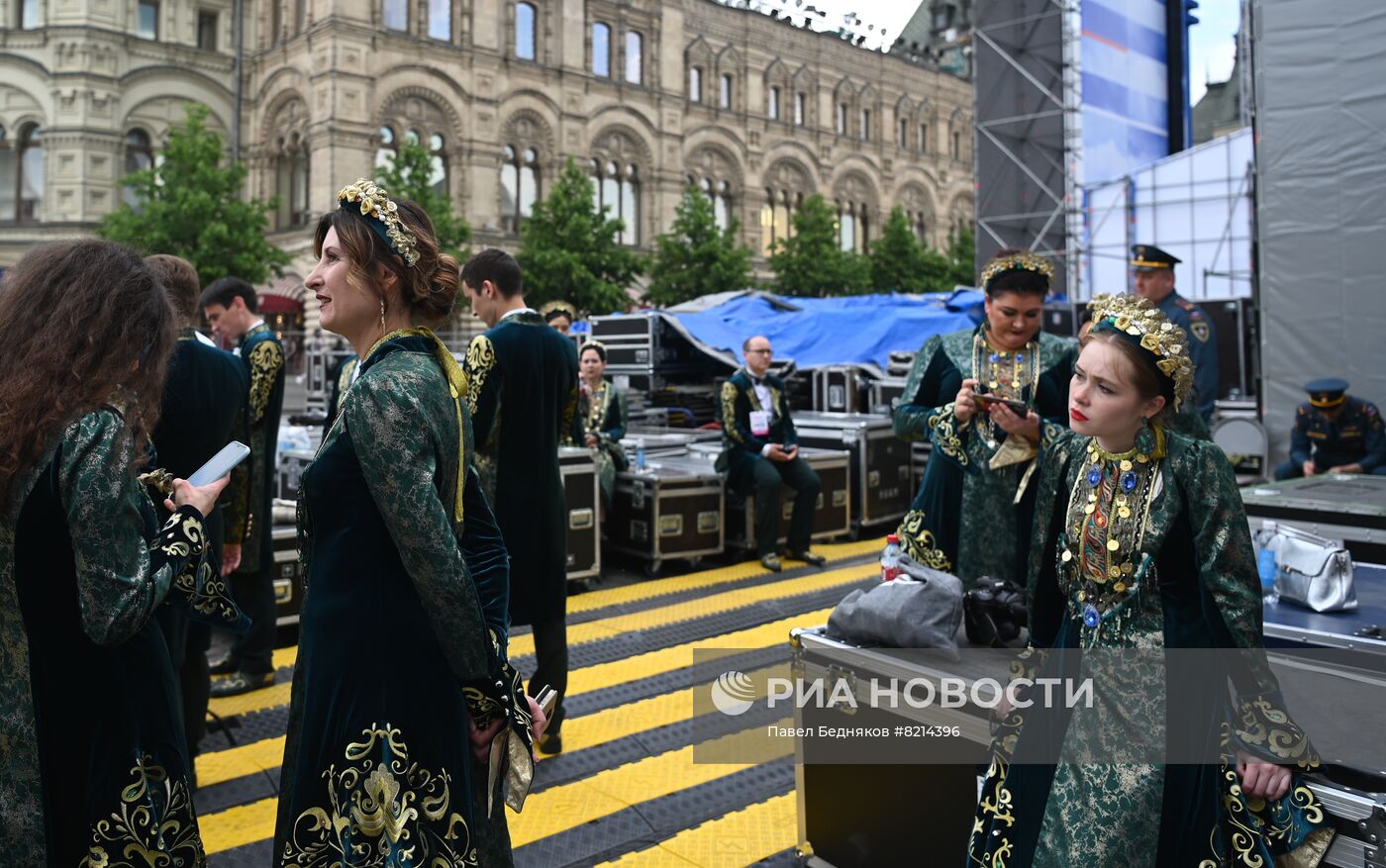 Праздничный концерт в честь Дня России