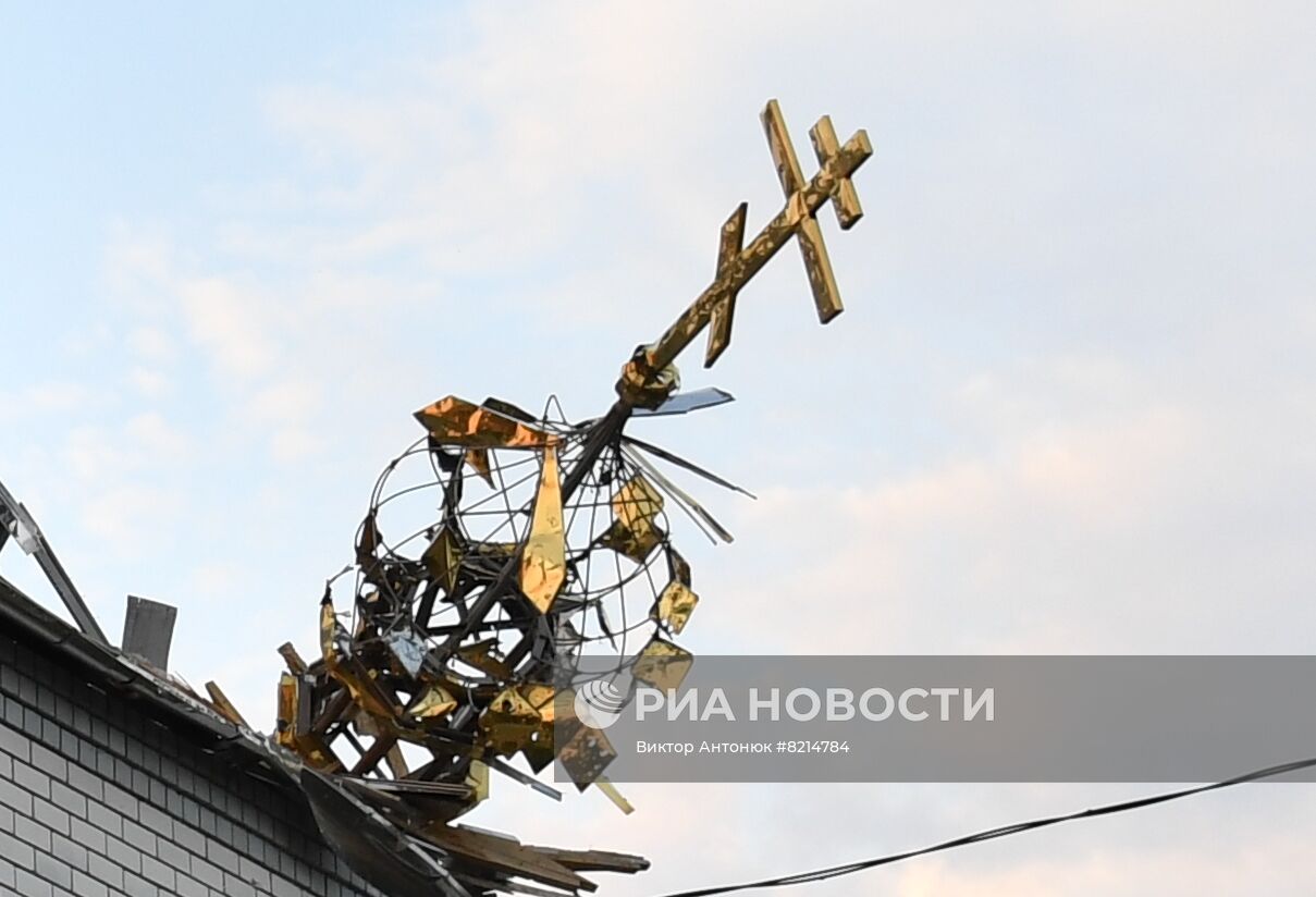 Городские кварталы Северодонецка в ЛНР после освобождения