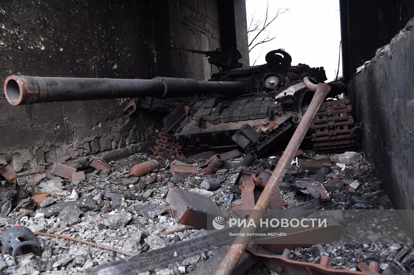 Городские кварталы Северодонецка в ЛНР после освобождения