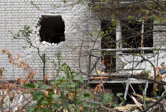 Городские кварталы Северодонецка в ЛНР после освобождения