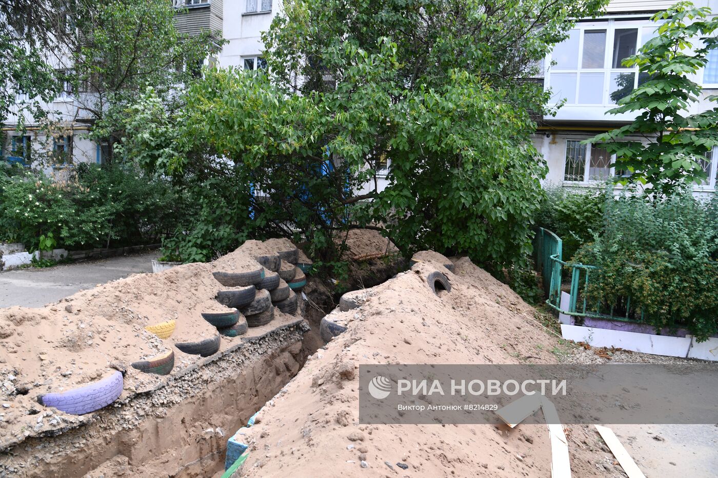 Городские кварталы Северодонецка в ЛНР после освобождения