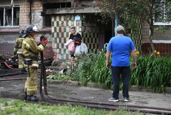 Несколько районов Донецка подверглись обстрелу