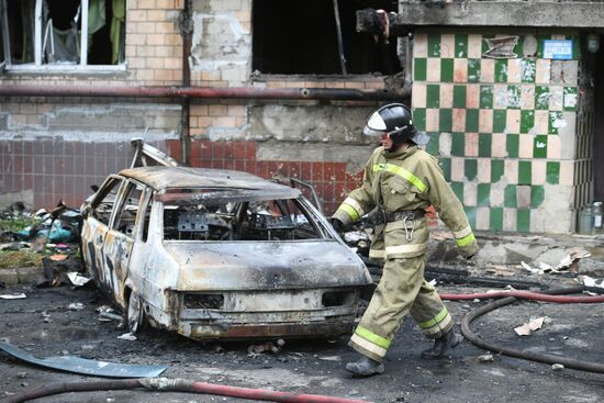 Несколько районов Донецка подверглись обстрелу