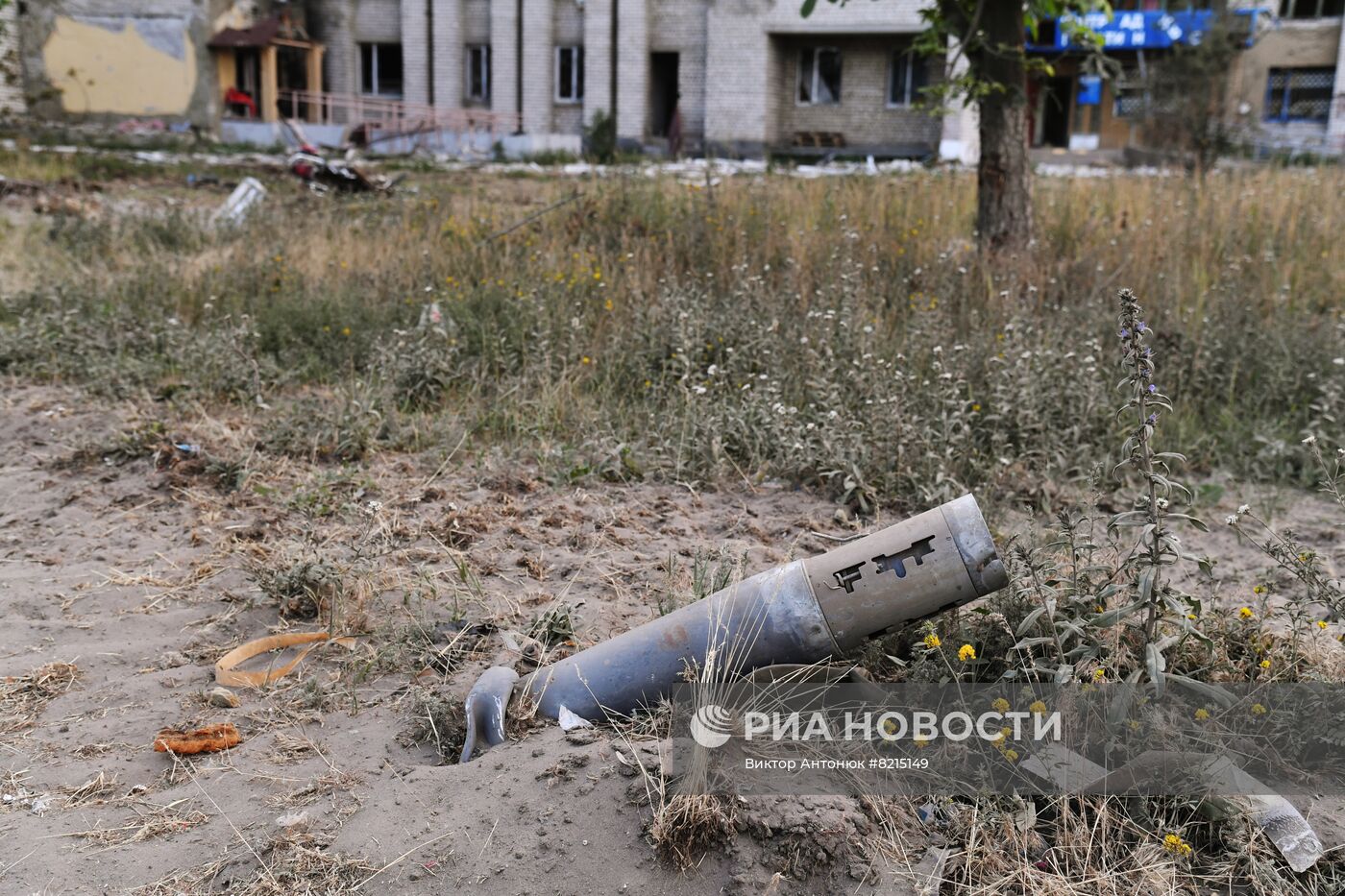 Освобожденные от украинских войск Камышеваха и Попасная в ЛНР