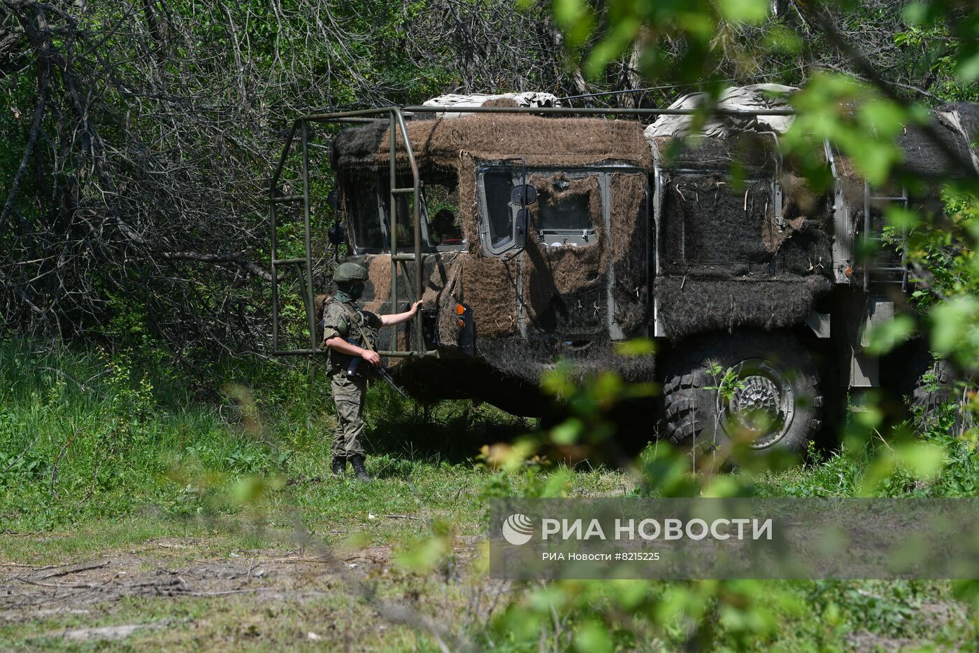 Работа ОТРК "Искандер М" в зоне проведения спецоперации