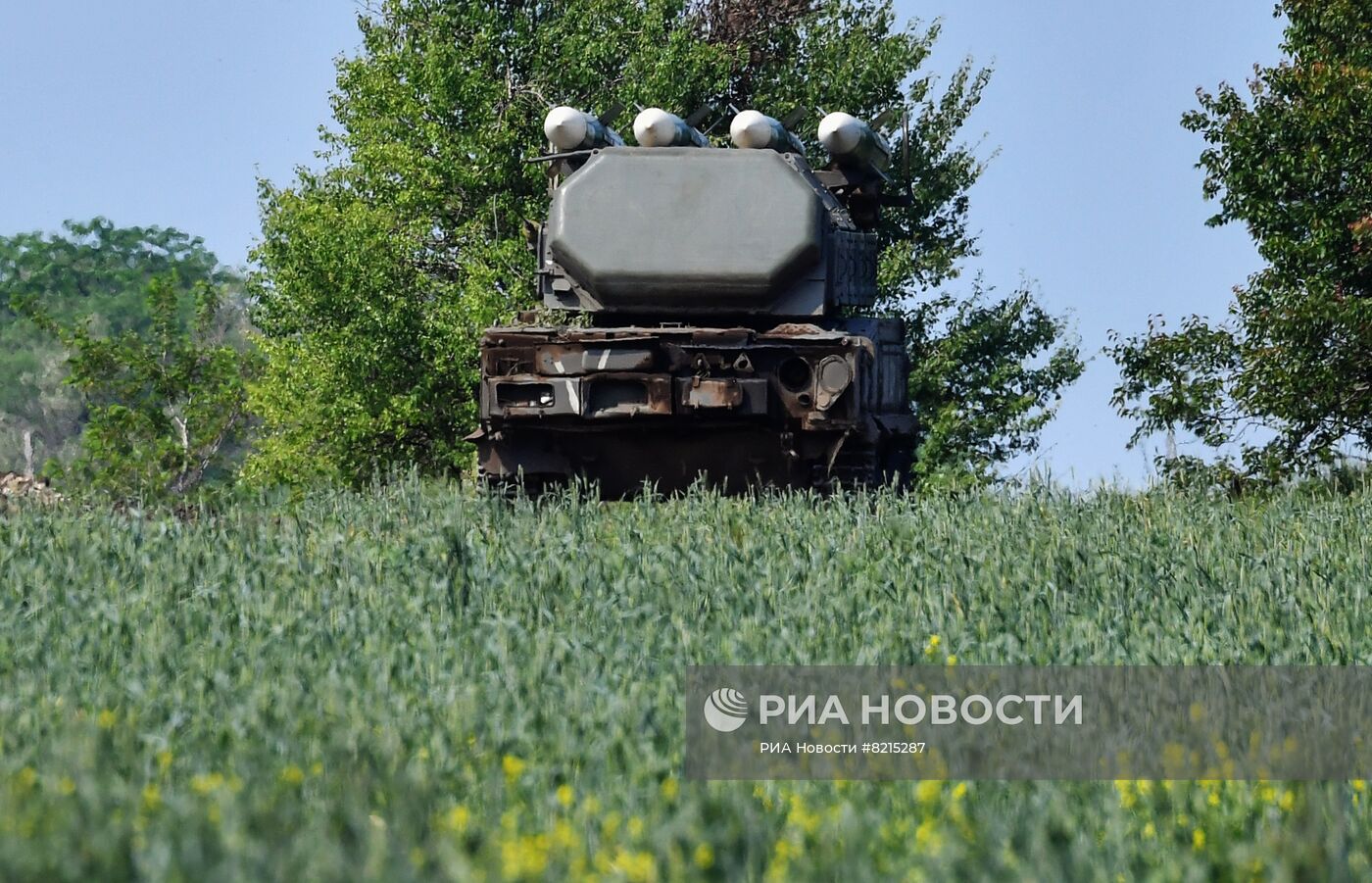 Российские войска в районе города Изюм